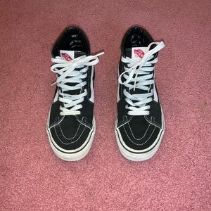 Black High-Top Vans